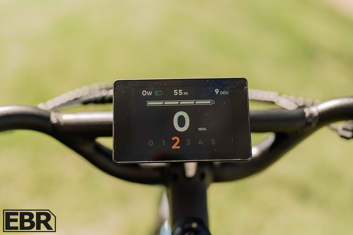 Rad Power Bikes Radster Road display