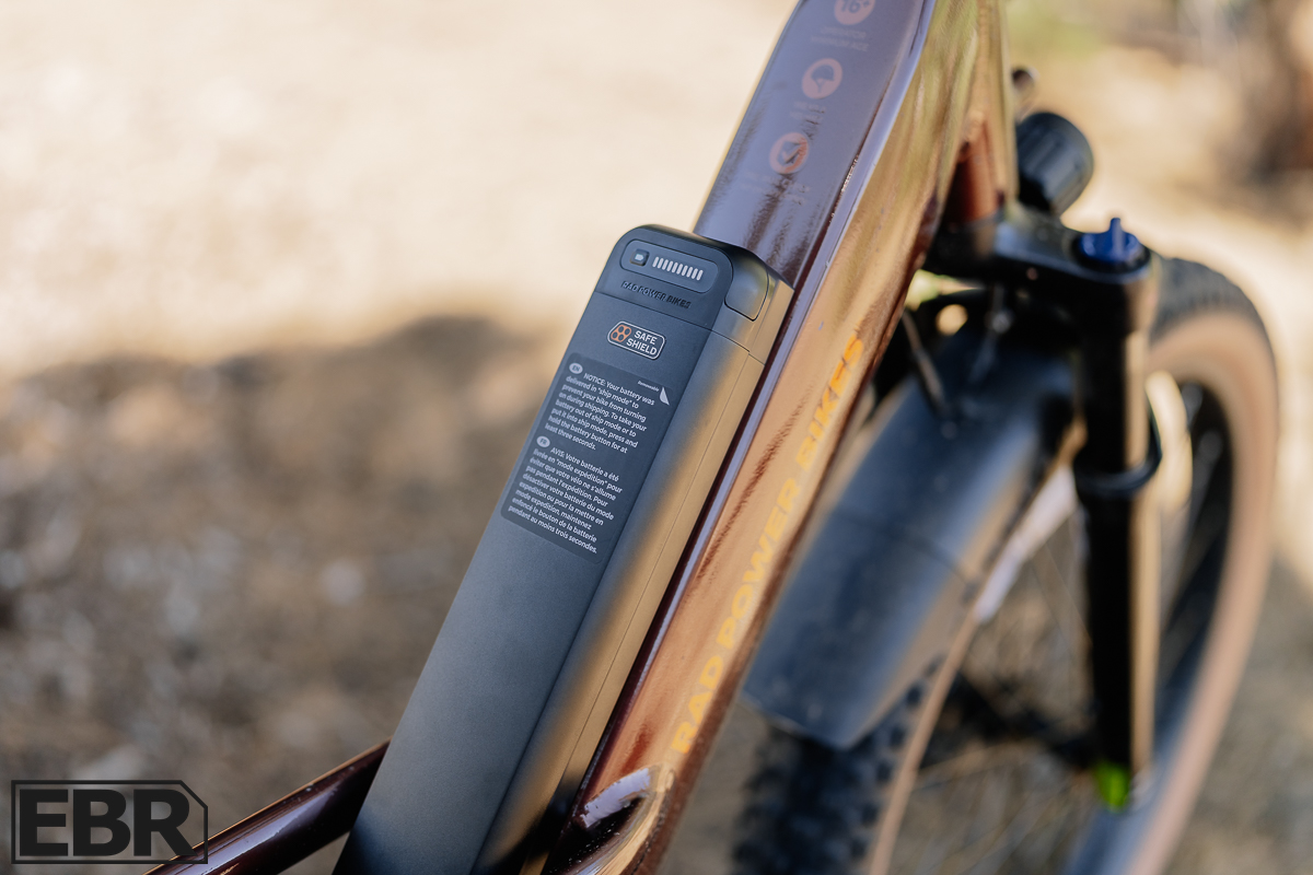 Rad Power Bikes Radster Trail battery