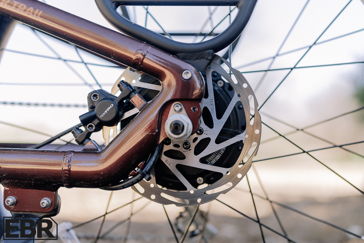 Rad Power Bikes Radster Trail brake rear