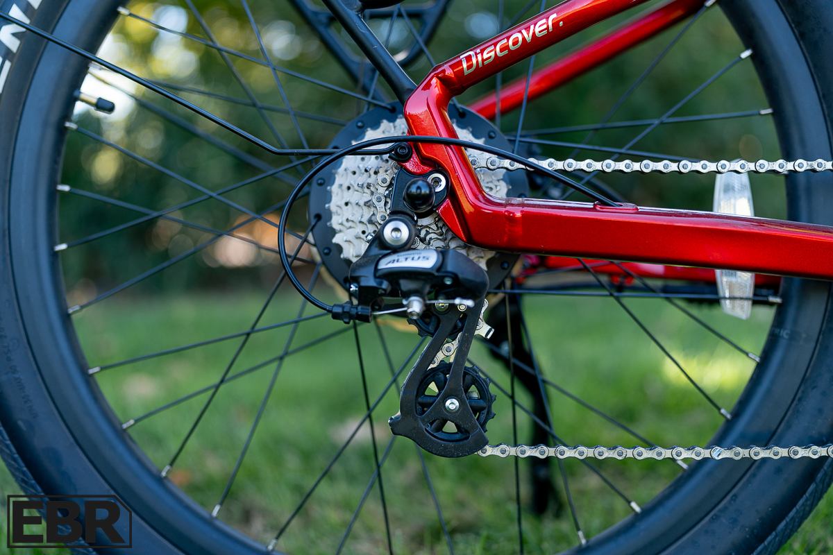 Velotric Discover 2 derailieur