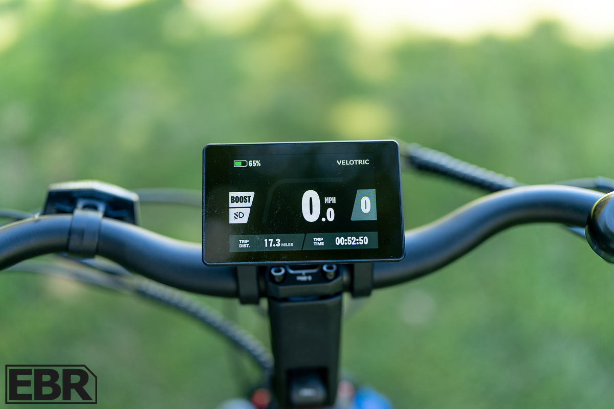 Velotric Discover 2 display