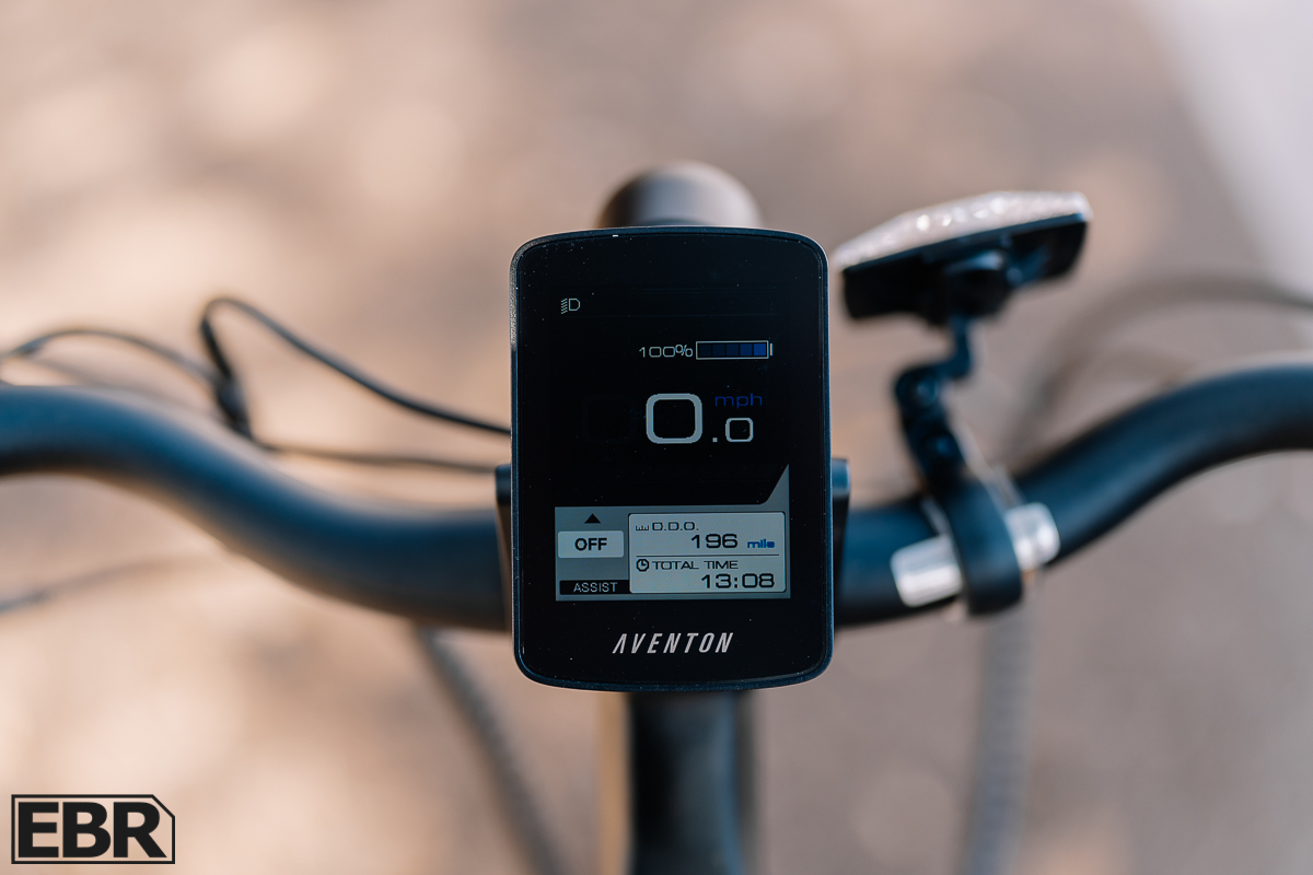 Aventon Pace 500 ST  display