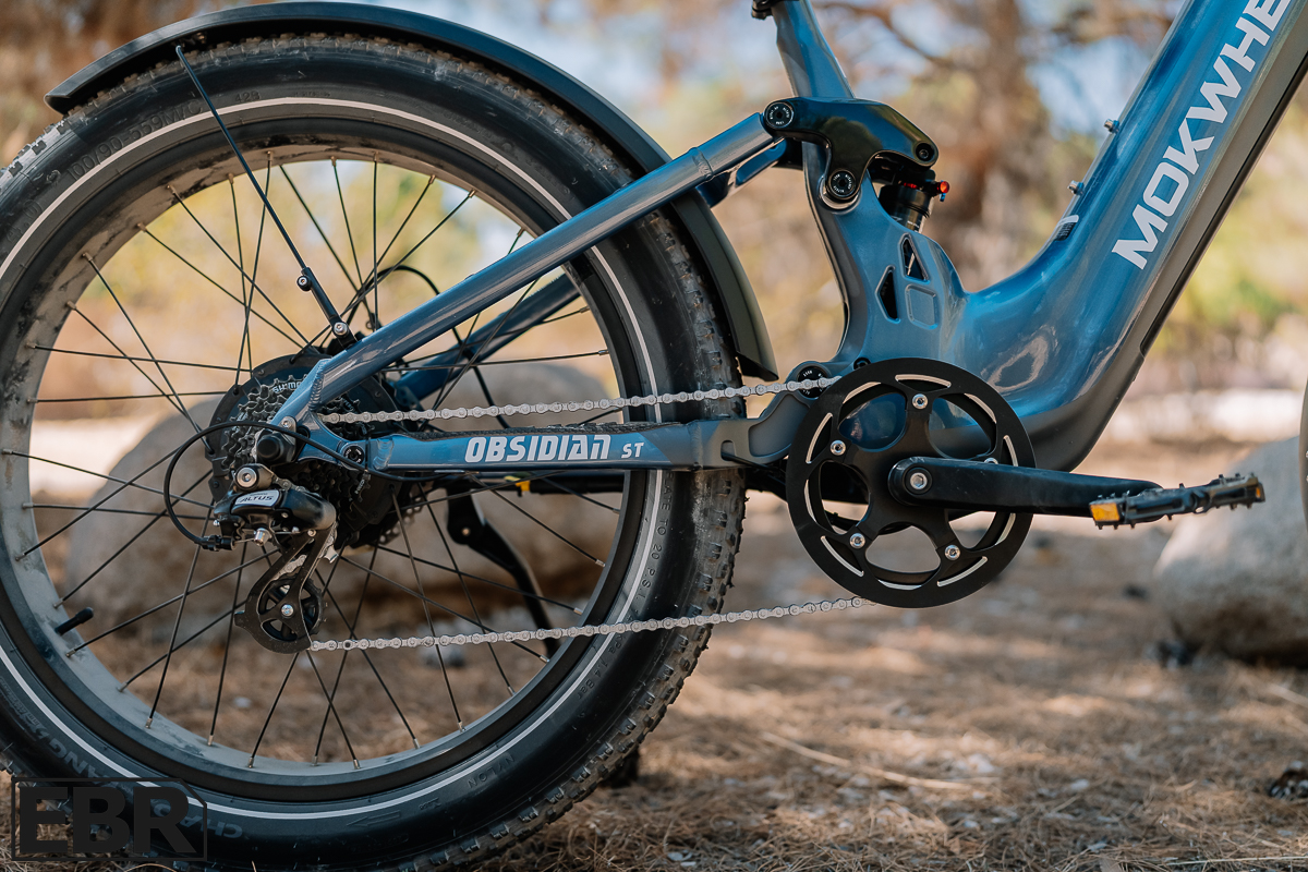 Mokwheel Obsidian ST drivetrain