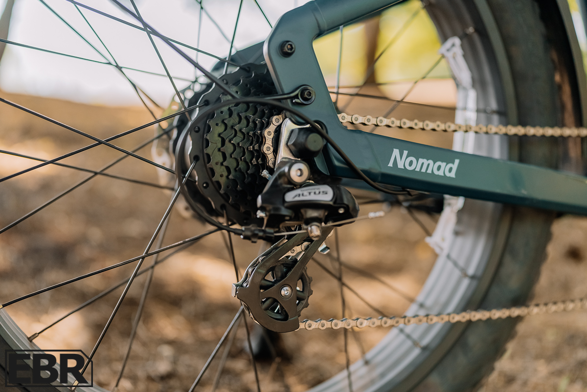 Velotric Nomad 1 Plus  derailieur