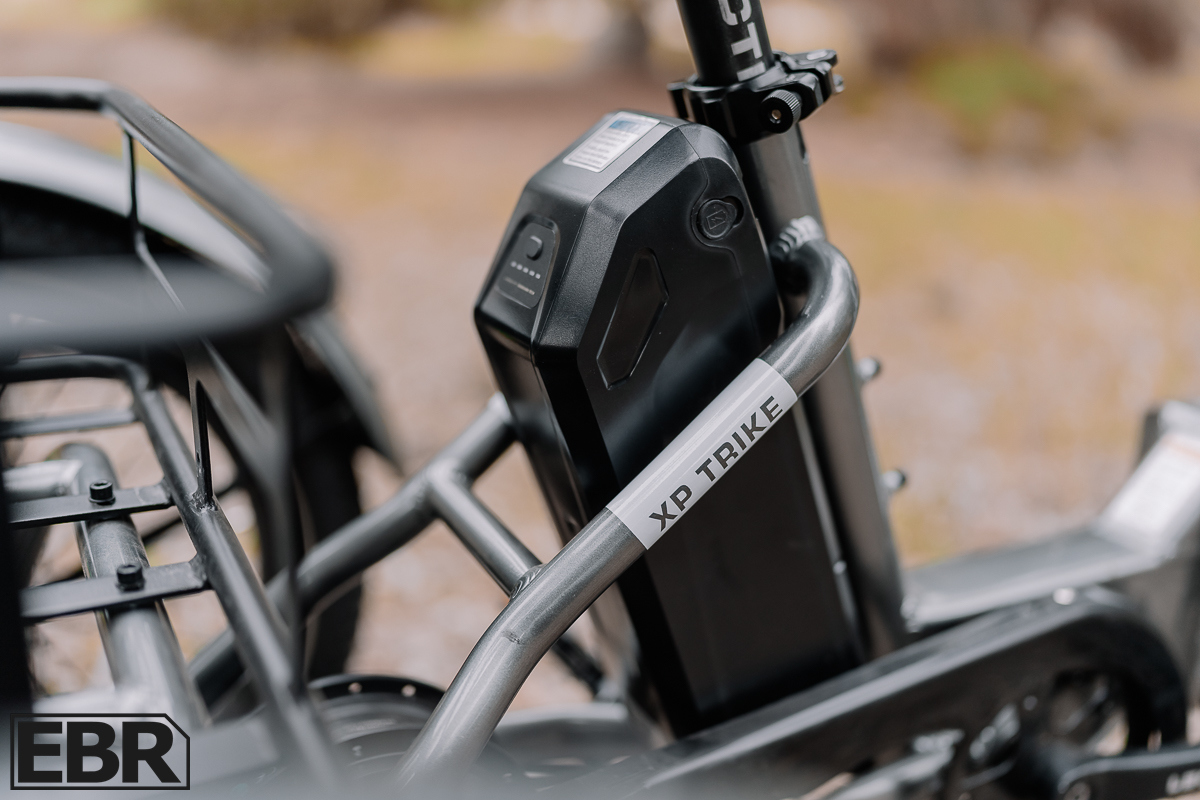 Lectric XP Trike battery