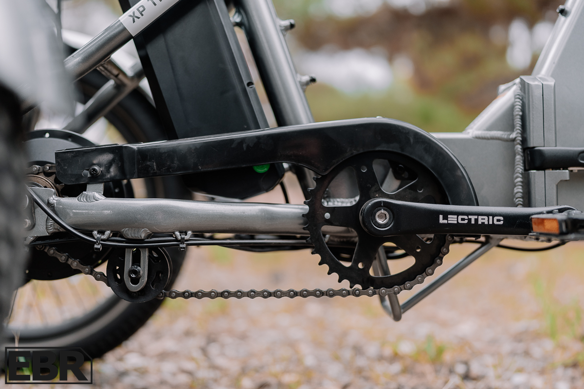 Lectric XP Trike drivetrain