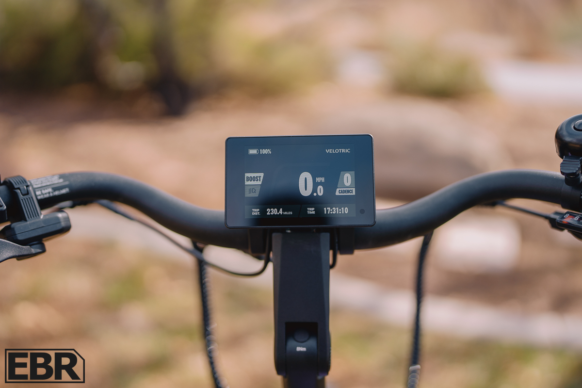 Velotric Breeze 1 - display