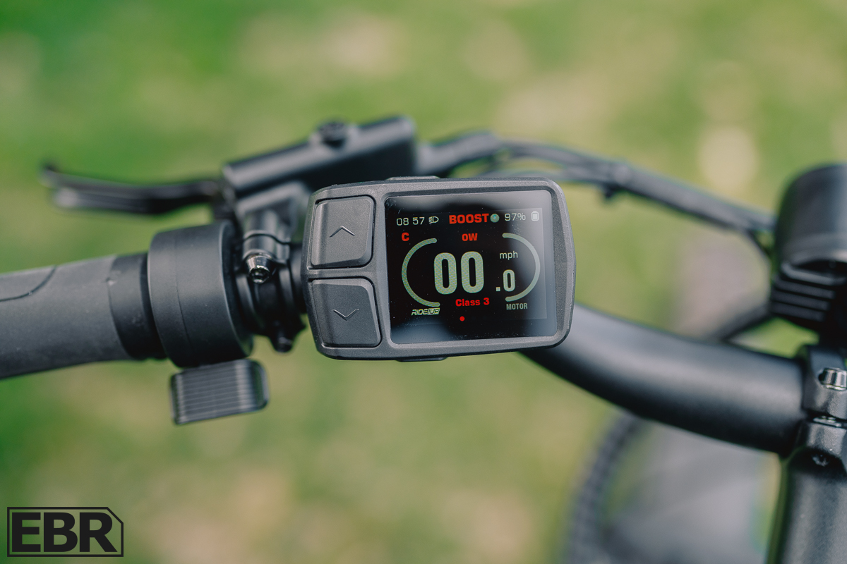 Ride1UP Vorsa ST display